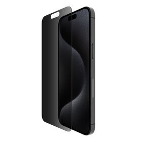 TemperedGlass Privacy Screen Protector for iPhone 15 Pro Max - Application System