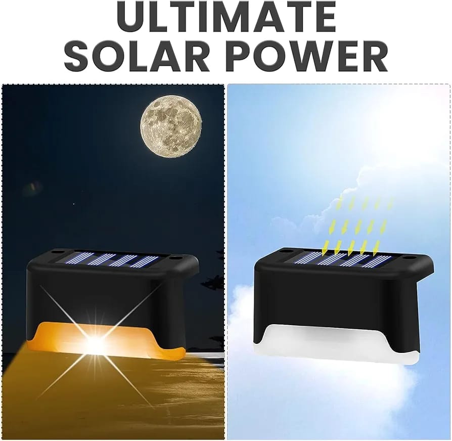 PACK OF 4 Waterproof LED Solar Power Light