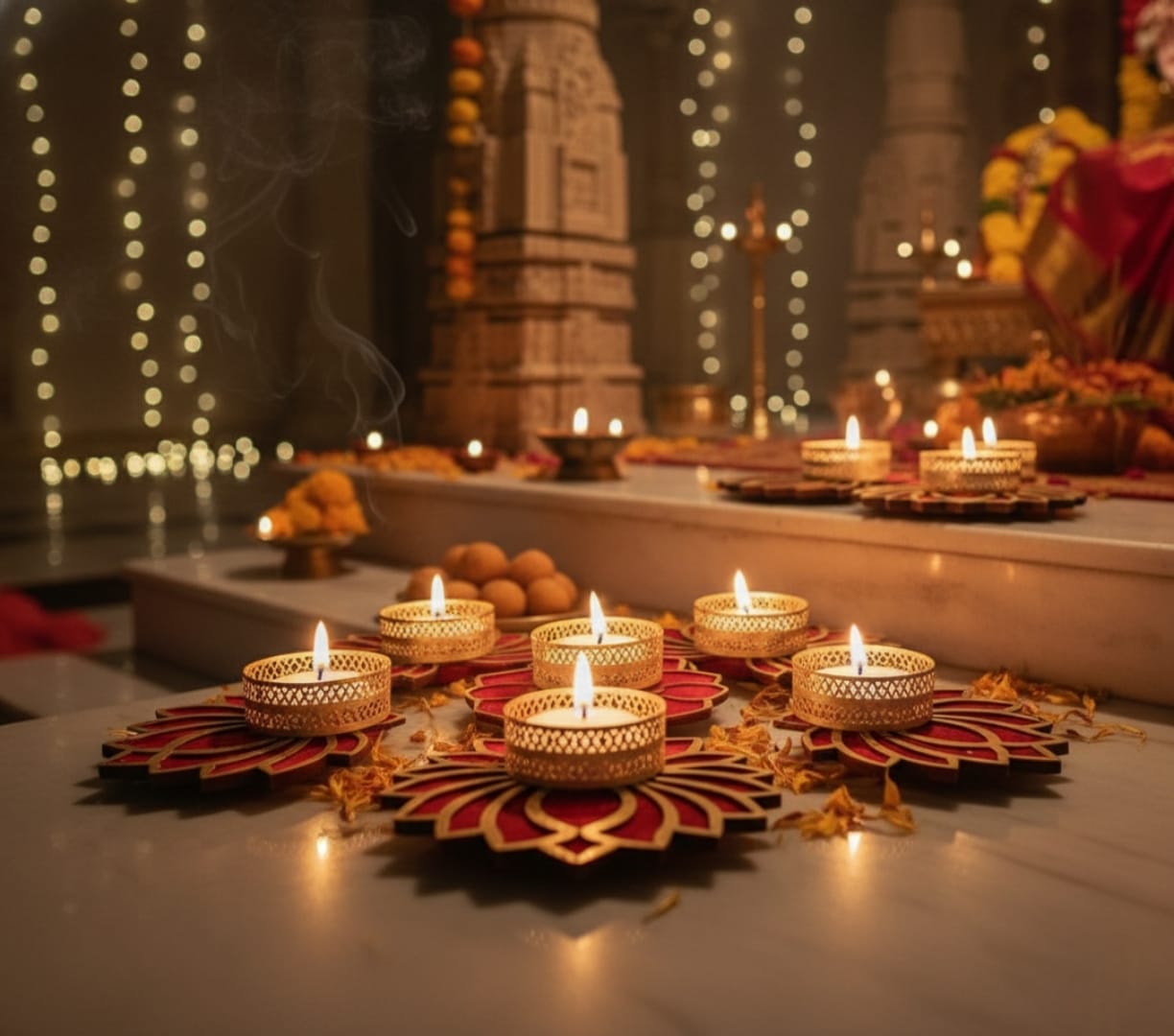 3+3 Tealight Candle Holders