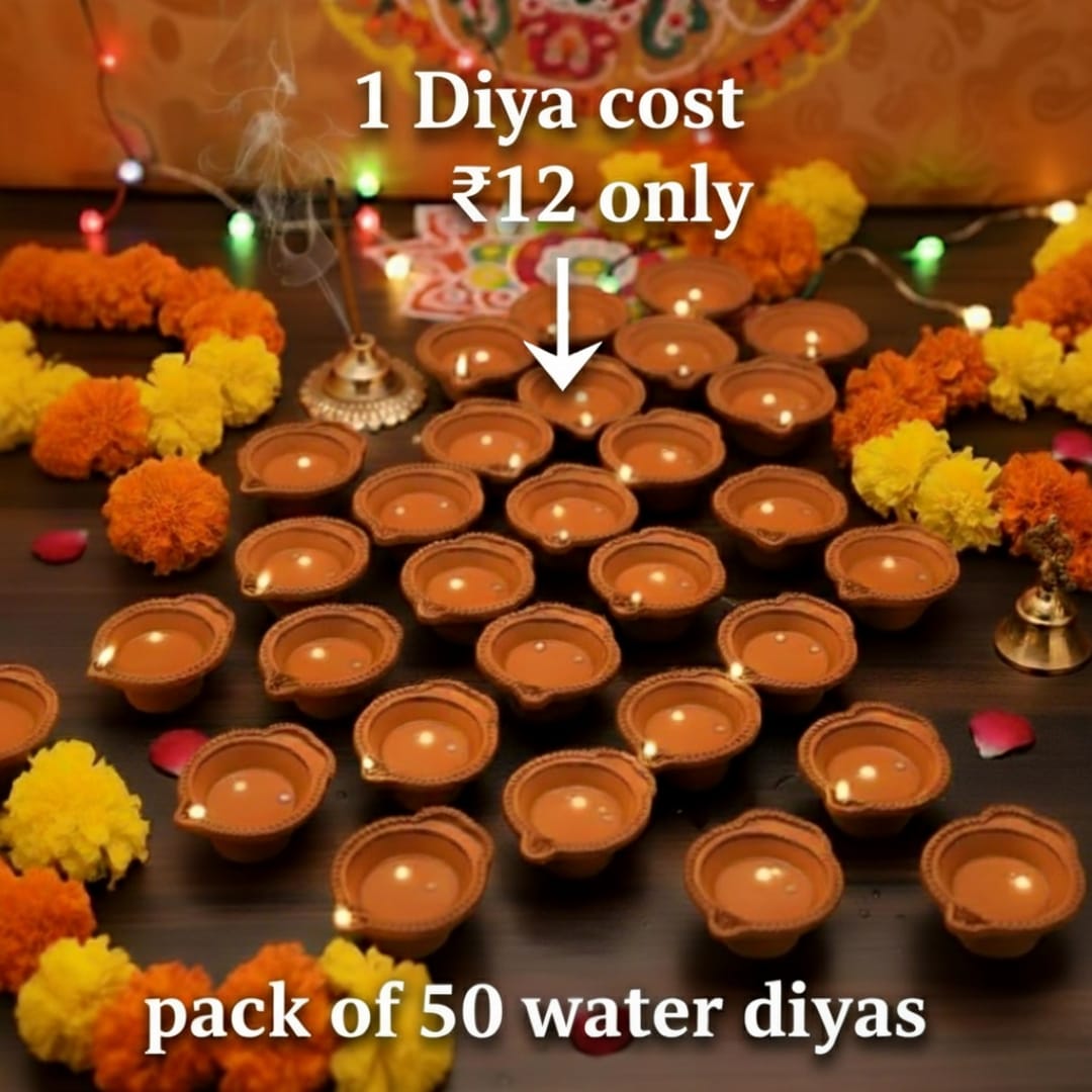 Water Sensor Electric Diya ( 1 Diya ₹12 Only )