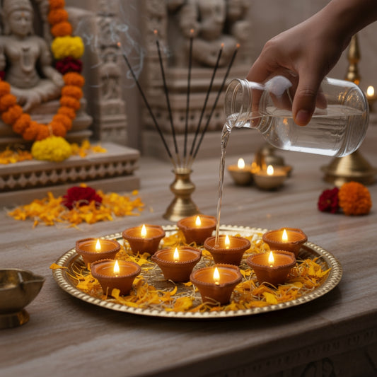 Water Sensor Electric Diya ( 1 Diya ₹12 Only )