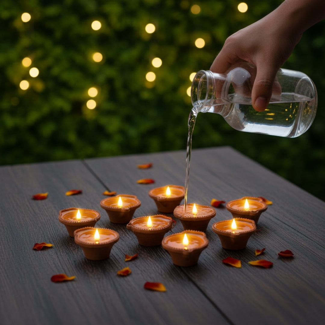 Water Sensor Electric Diya ( 1 Diya ₹12 Only )