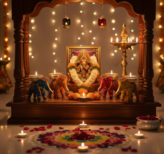 3 + (2 Extra) Elephnat Tealight candle