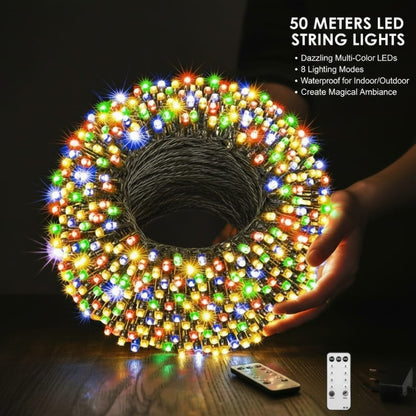 50 Meter Big LED String Light – 7 Mode Controller