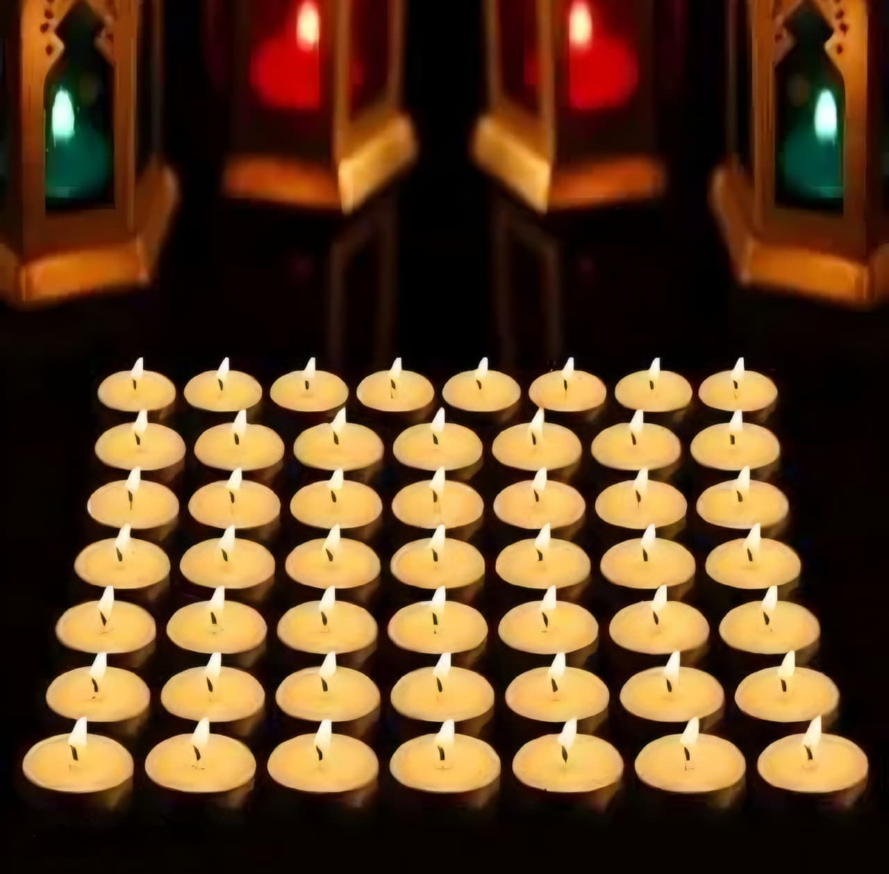 Tealight Candles (20+20+10 Extra)