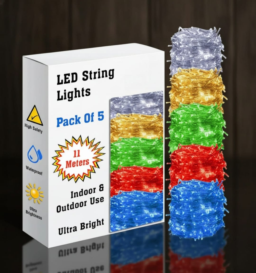 4 + (1 Extra) Colors for Diwali String Light