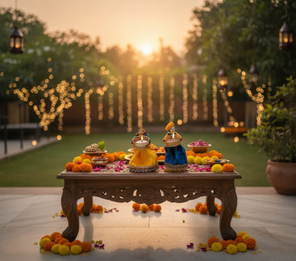 3+3 Rajasthani Puppet Candle (Extra 2)