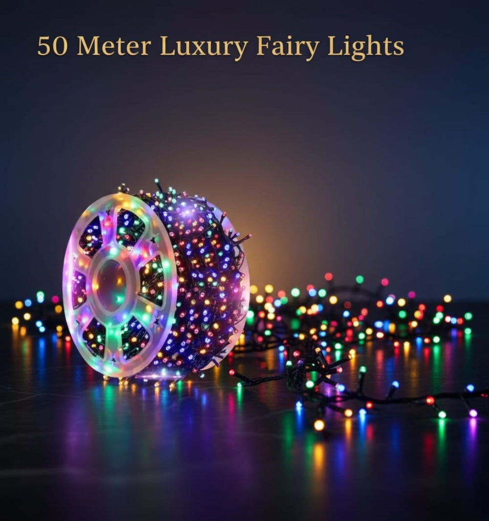 50M Multicolor LED Light - 7 Color Modes